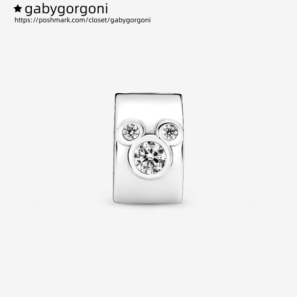 Pandora Disney Mickey Mouse & Minnie Mouse Clip Charm - Picture 3 of 4